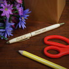 Engraved Class Of Wood Ballpoint Pen