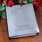 Engraved Graduation Silver Album