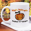 Jack-O-Lantern Halloween Personalized Coffee Mug 214610