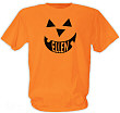 Pumpkin Face Halloween T-shirt