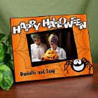 Personalized Happy Halloween Picture Frame