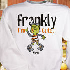 Frankly I'm Cute Personalized Youth Sweatshirt