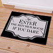 Personalized Halloween Welcome Doormat