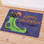 Personalized Happy Halloween Doormat