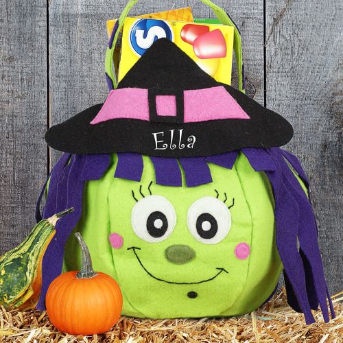 Witch Personalized Trick or Treat Bag GiftsForYouNow