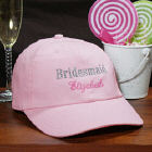 Embroidered Bridesmaid Hat