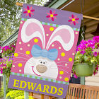 Personalized Easter Bunny House Flags