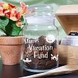 Personalized Vacation Fund Glass Jar 230114