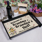 Personalized Welcome Serving Tray