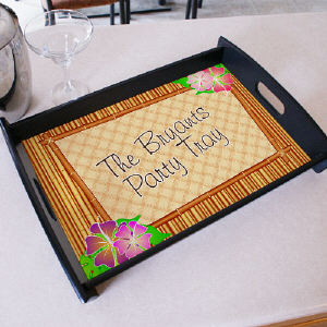 Personalized Party Serving Tray