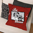 Be Mine Photo Personalized Throw Pillow 83029503