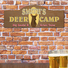 Deer Camp Personalized Wall Sign