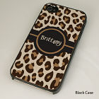 Personalized Leopard Print iPhone Case