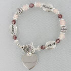 Silvertone Mother Bracelet D2BA1678-1