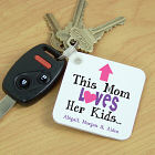 Personalized This Mom Loves Her Kids Key Chain 358020