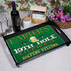 19th Hole Personalized Serving Tray 42245ST