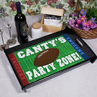 Personalized Football Party Serving Tray
