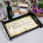 Personalized Man Cave Serving Tray