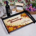 Autumn Greetings Personalized Serving Tray 42999ST