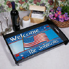 July 4th Celebration Personalized Serving Tray