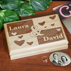 Engraved Couples Valet Box 719775