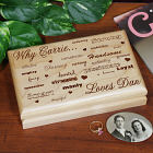 Engraved Why I Love You Valet Box 721625