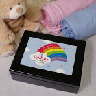 Rainbow Personalized Prayer Keepsake Box