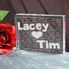 Engraved I Love You Keepsake 726383