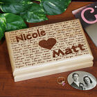 Engraved I Love You Valet Box 726385