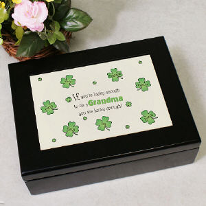 Lucky Enough Irish Keepsake Box