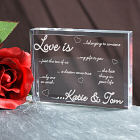Engraved Love Is...Keepsake 79013