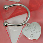 Engraved Couples Keychain G11991