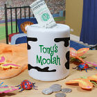 Personalized Moolah Coin Jar