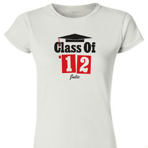 Personalized Graduation Fitted T-Shirt