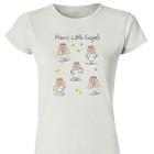 Little Angels Personalized Ladies Fitted T-Shirt 912269X