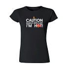 I'm Hot Personalized Ladies Baby Tee