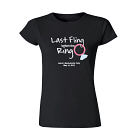 Personalized Last Fling Ladies Baby Tee B33270x