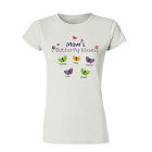 Personalized Butterfly Kisses Ladies Fitted T-Shirt