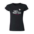 Personalized Girls Night Out Ladies Fitted T-Shirt B33968X