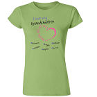 Personalized With All My Heart Ladies Fitted T-Shirt