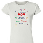 All Our Hearts Personalized Ladies' Fitted T-Shirt 91632X