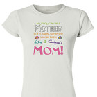 Anybody Can Be A Mother Personalized Ladies' Fitted T-Shirt 91717X