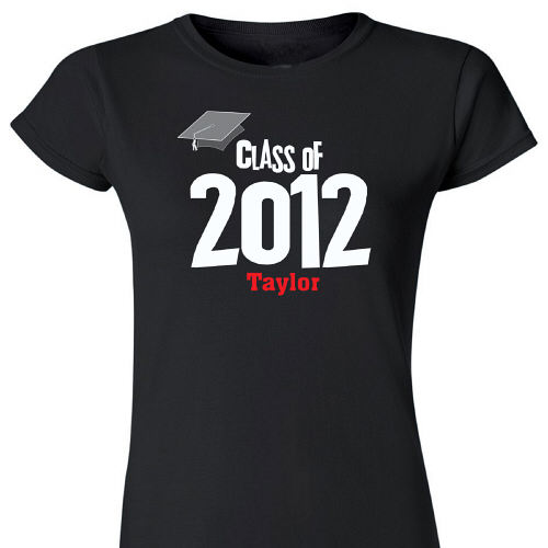 Personalized Graduation Fitted T-Shirt