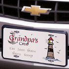 Crew License Plate
