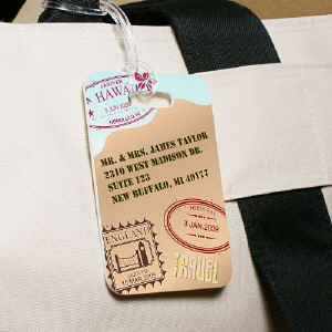 Personalized Travel Luggage Tag