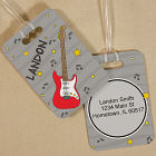Personalized Electric Guitar Luggage Tag 4139514