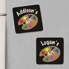 Personalized Who's Artwork Magnet