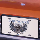 Personalized Gone Too Soon Memorial License Plate
