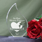 Personalized In Our Hearts Forever Memorial Teardrop 720702T