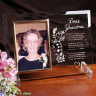 Your Memory is a Keepsake Personalized Beveled Glass Picture Frame